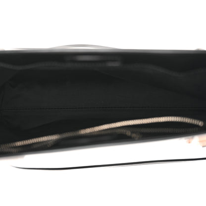 Saint Laurent Patent Calfskin Suzanne Shopping Tote Black 5 of 11