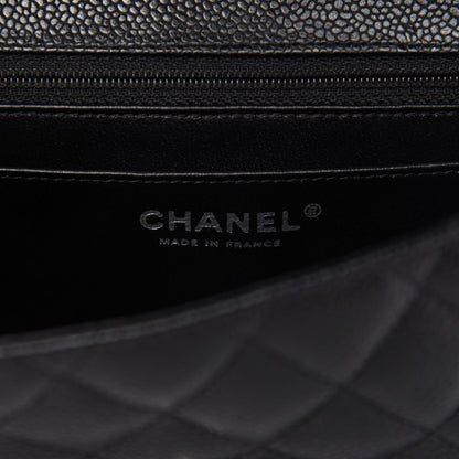 Chanel Caviar Quilted Mini Square Flap Black 8 of 10