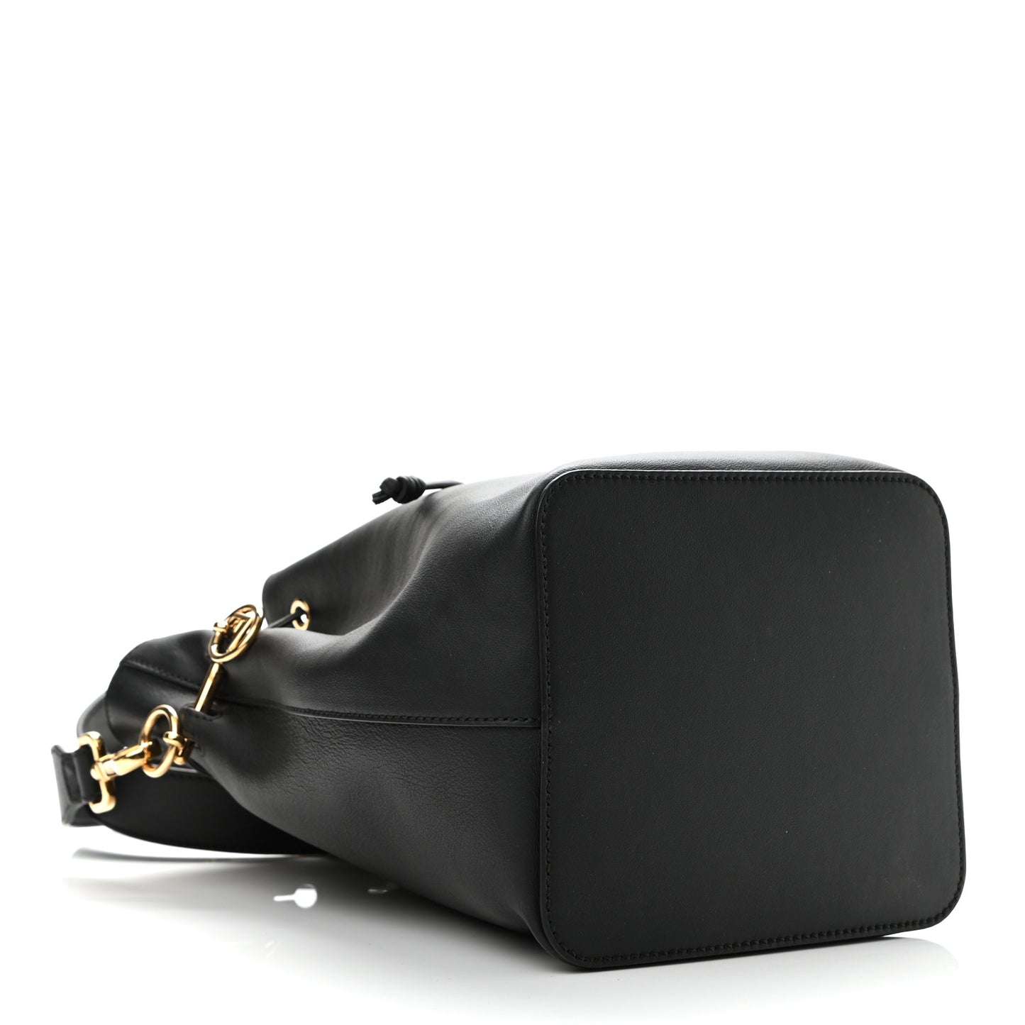 Vitello Grace Matte F is Fendi Grande Mon Tresor Bucket Bag Black