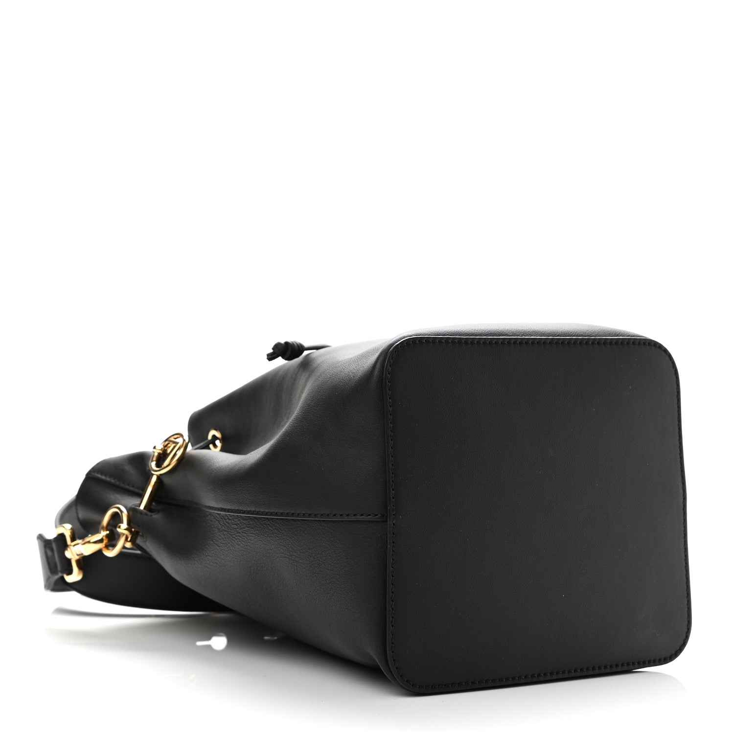 Fendi Vitello Grace Matte F is Fendi Grande Mon Tresor Bucket Bag Black 4 of 11