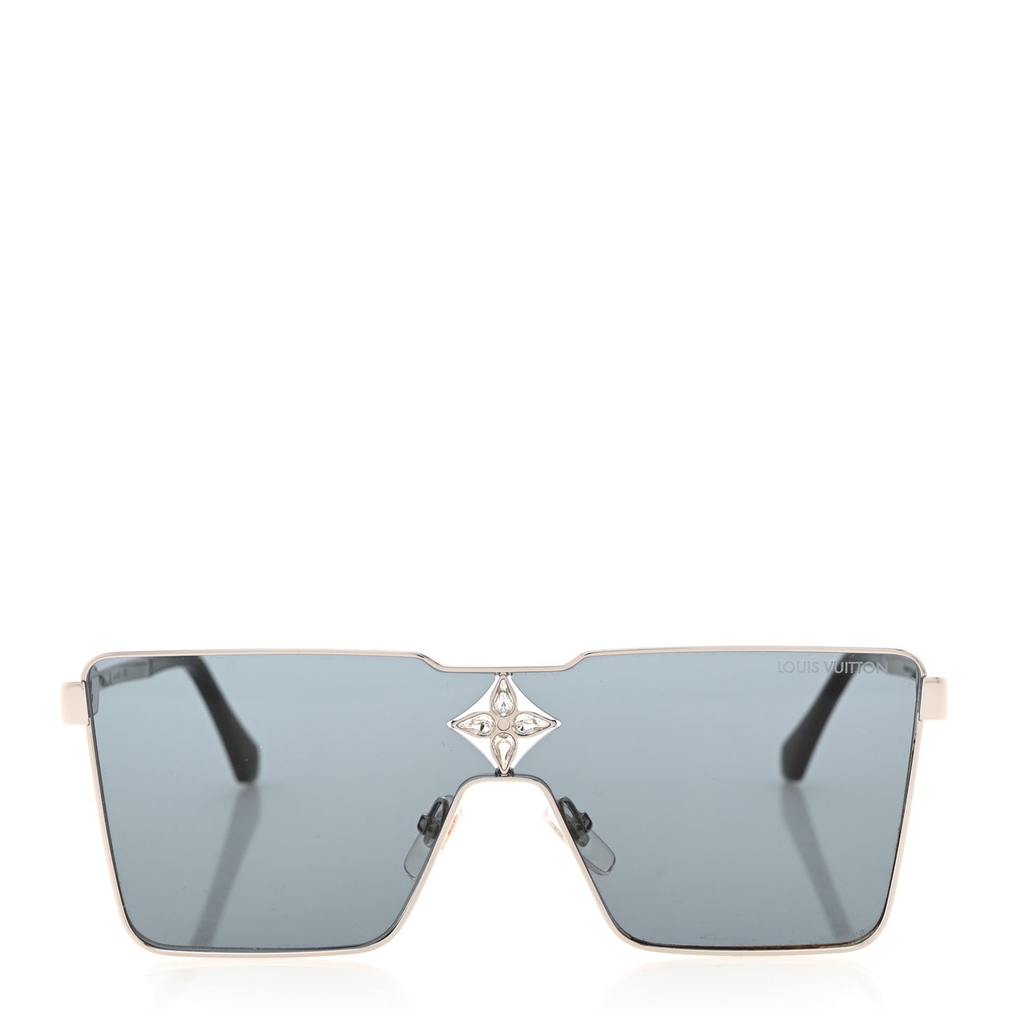Acetate Swarovski Crystal Cyclone Sunglasses Z1899U Black