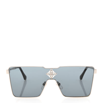 Louis Vuitton Acetate Swarovski Crystal Cyclone Sunglasses Z1899U Black 2 of 7