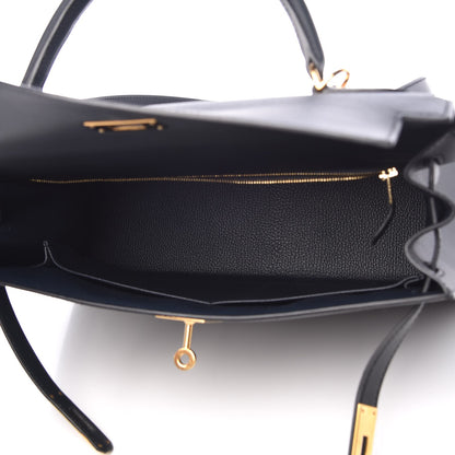 Hermes Sombrero Kelly Sellier 32 Bleu Obscur 5 of 17