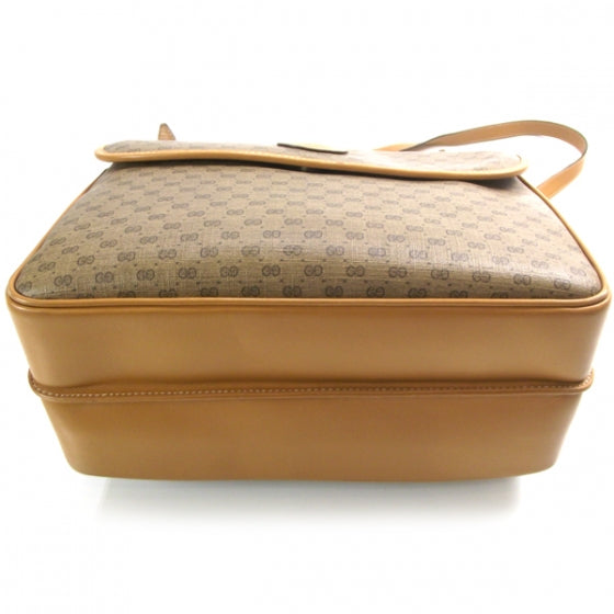 Gucci Monogram Shoulder Bag Tan 4 of 11