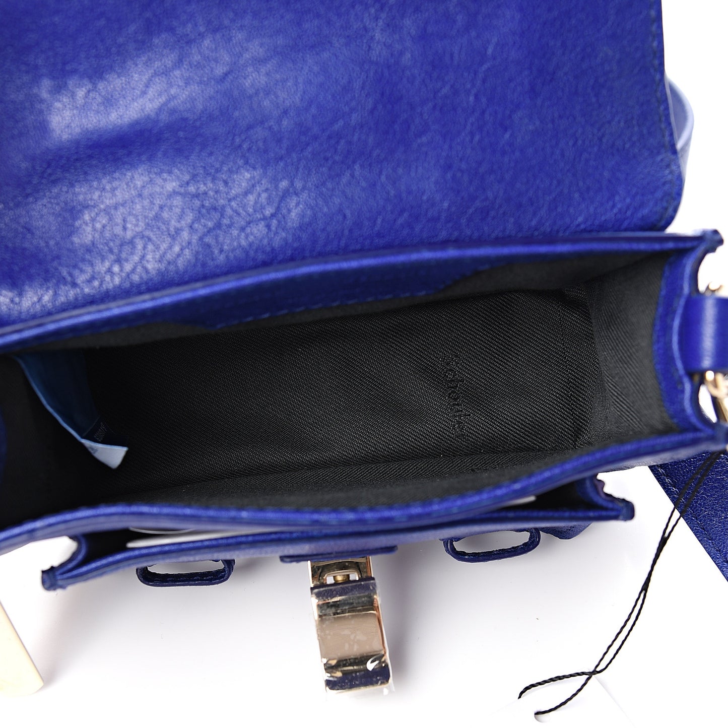 Lambskin Micro PS1 Satchel Sapphire