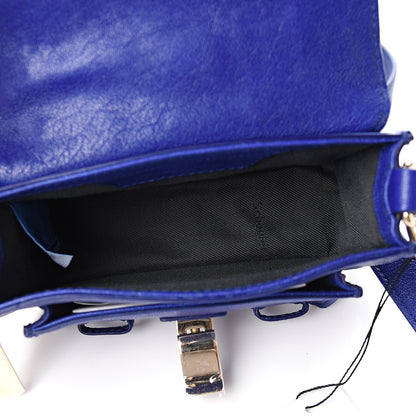 Proenza Schouler Lambskin Micro PS1 Satchel Sapphire 4 of 8