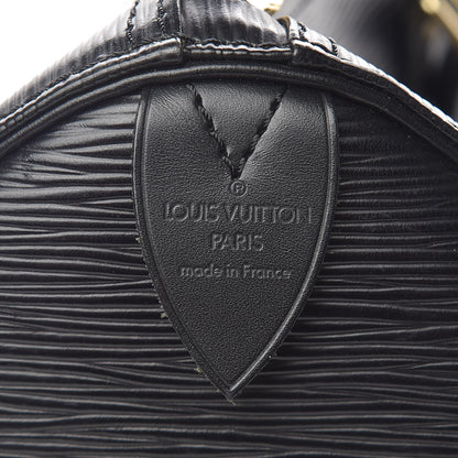 Louis Vuitton Epi Keepall 45 Black 5 of 10