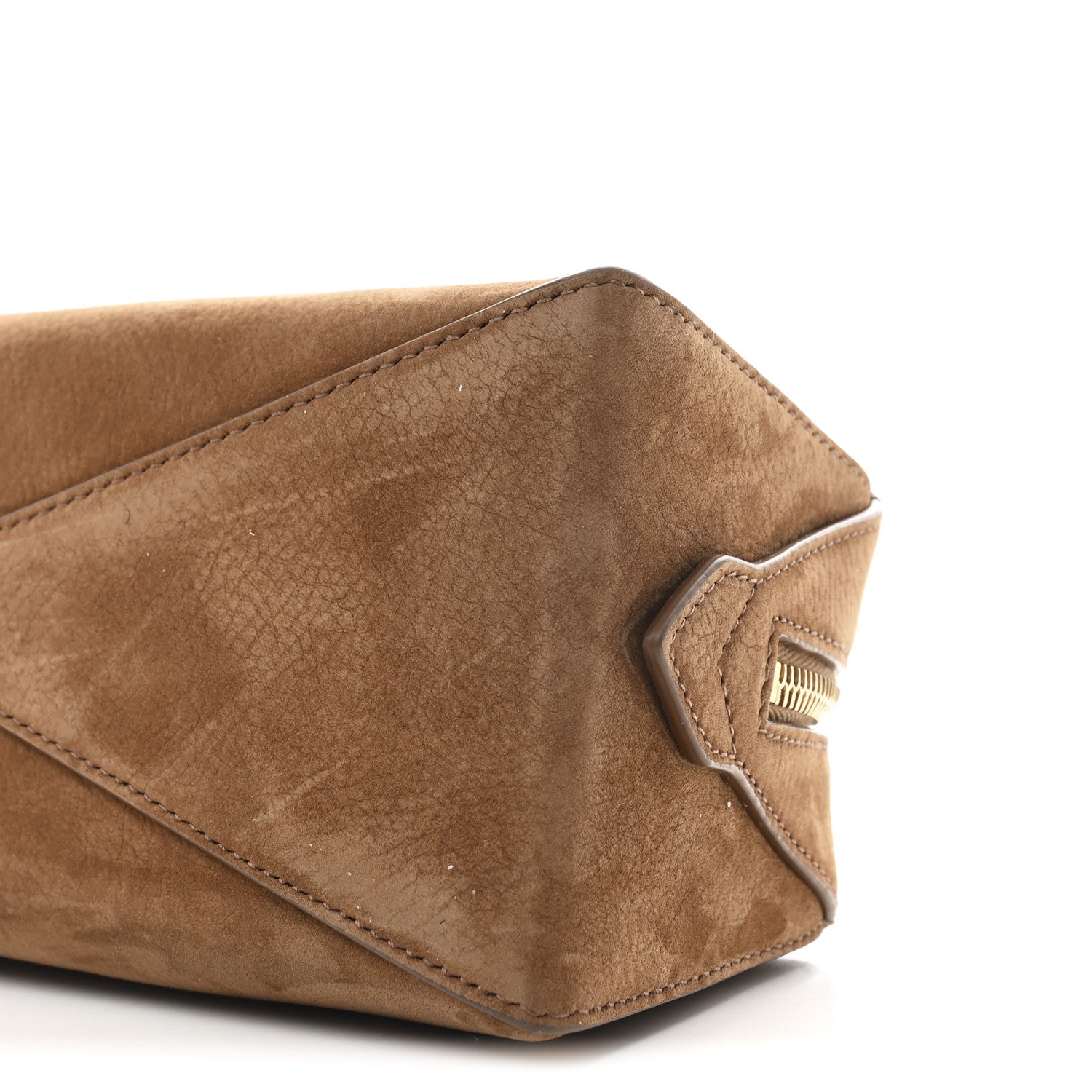 Alaia Nubuck Medium Le Teckel Bag Terre D'Ombre 10 of 10