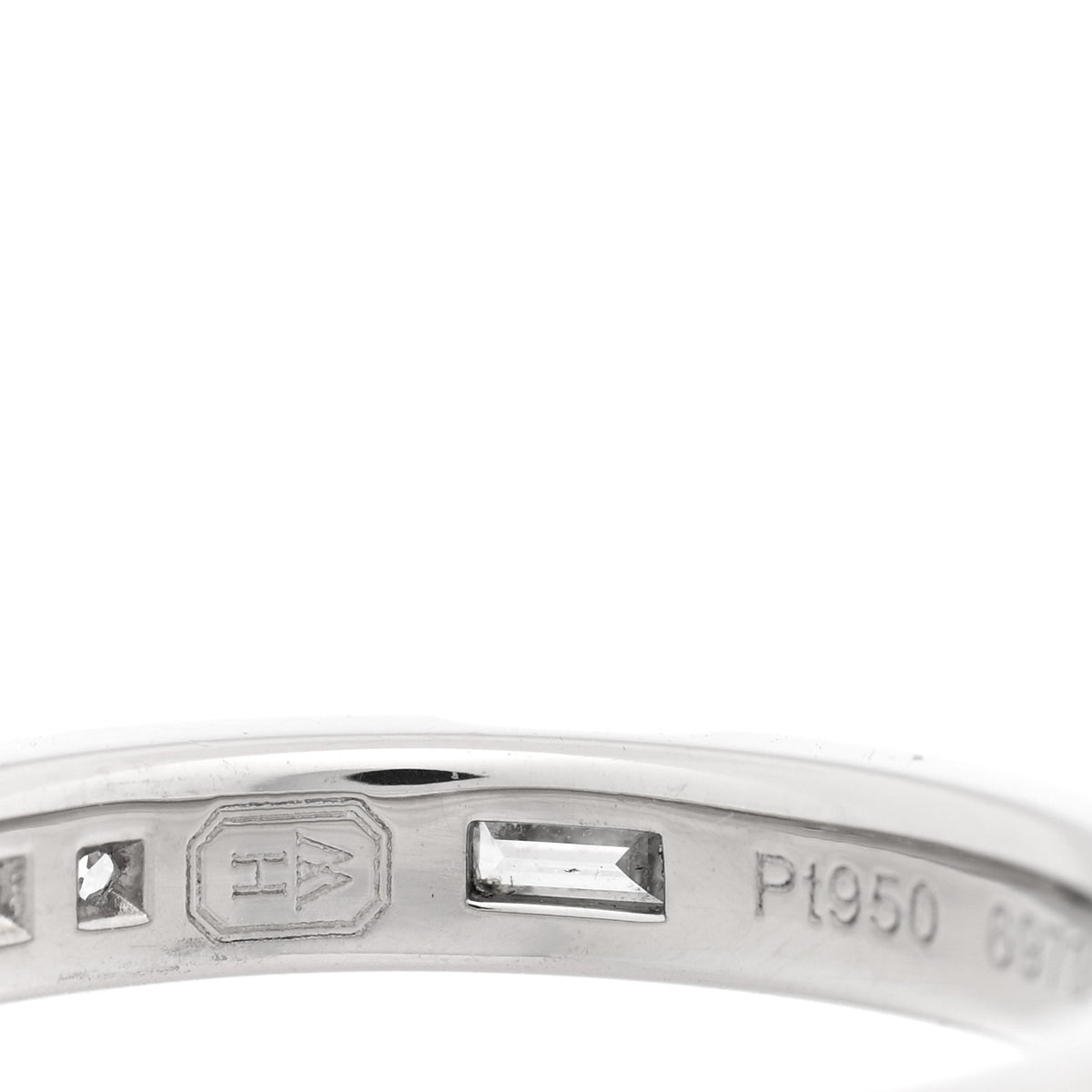 Platinum Diamond Traffic Wedding Band Ring 51 5.75