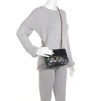 Chanel Lambskin Mini Flap Black 9 of 14