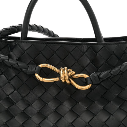Bottega Veneta Nappa Intrecciato Medium Andiamo Shoulder Bag Black 7 of 9