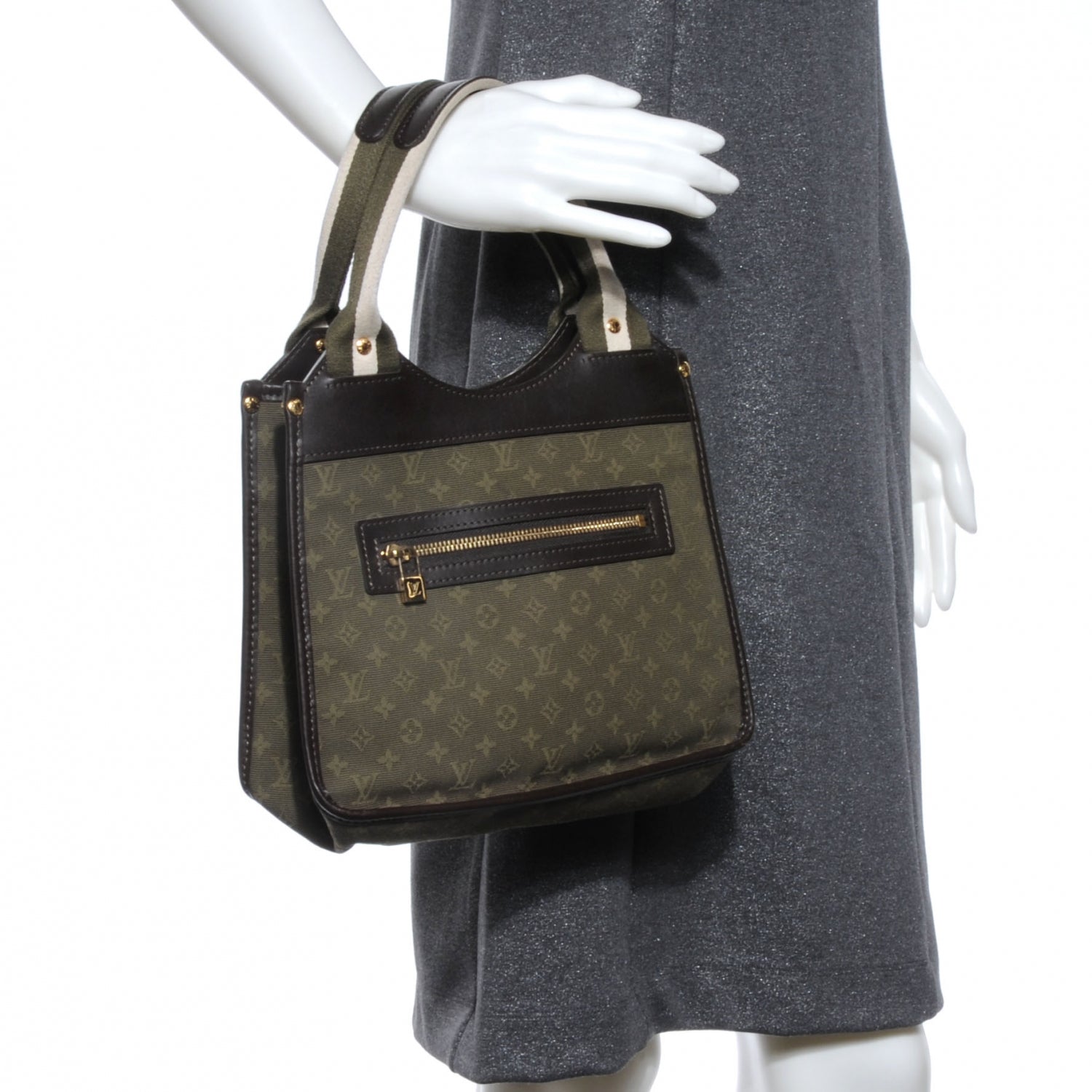 Louis Vuitton Mini Monogram Sac Kathleen Kaki 2 of 8
