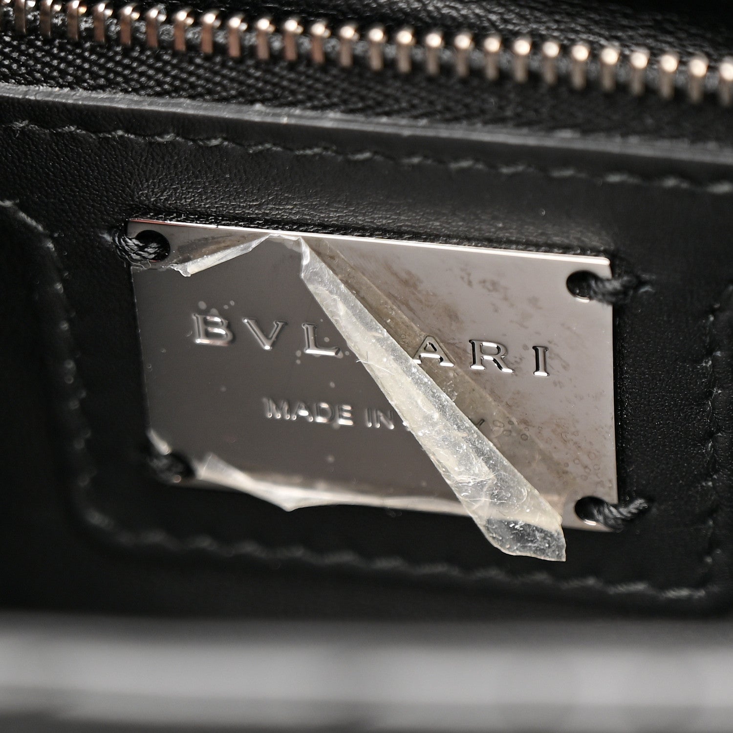 Bulgari Quilted Nappa Smooth Calfskin Serpenti Forever Diamond Blast Shoulder Bag Black 7 of 10