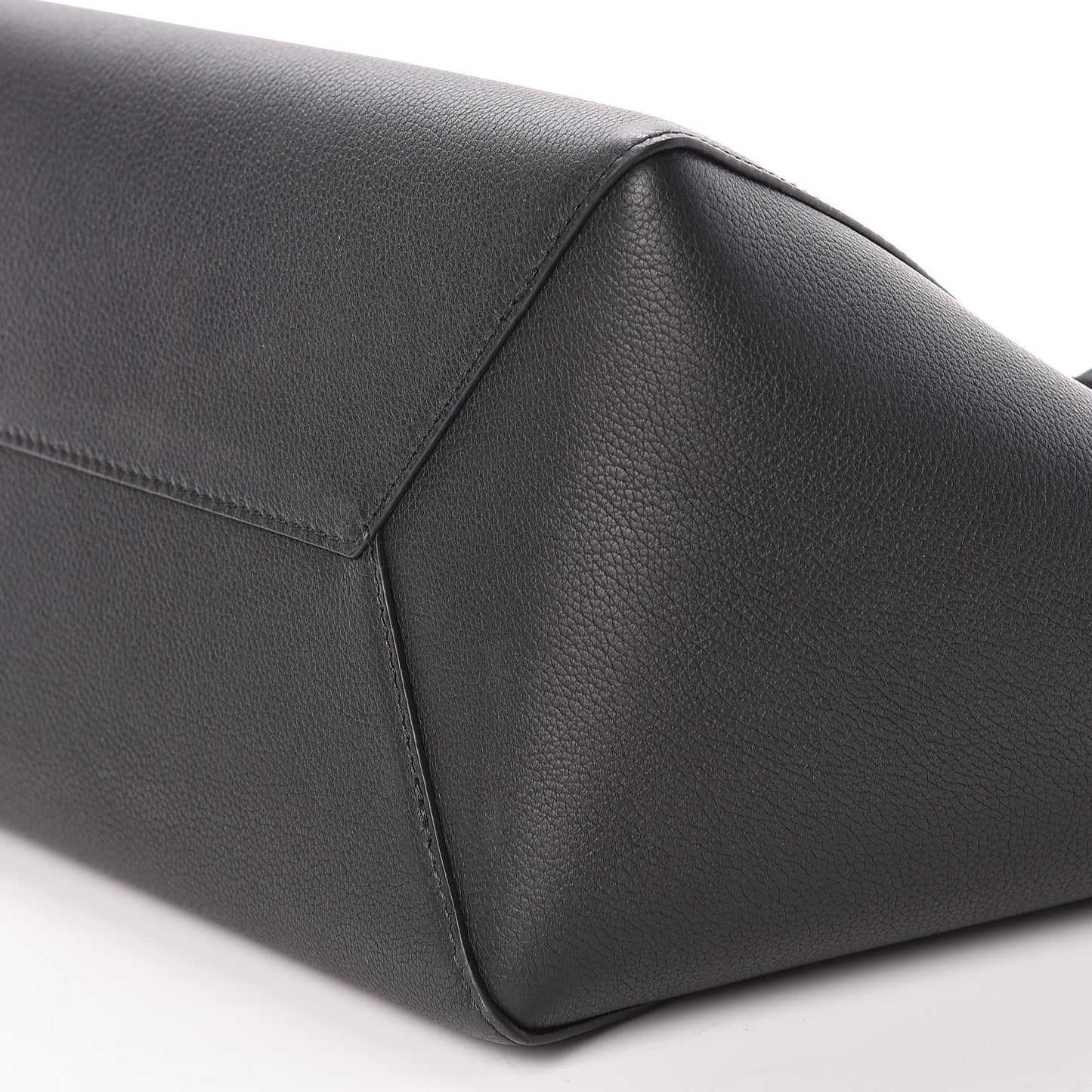 Calfskin Lockme Cabas Black