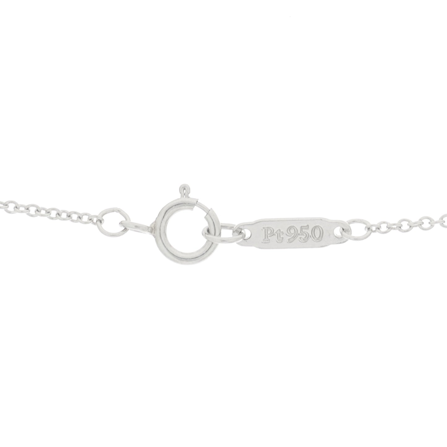 Platinum Diamond .33ct Solitaire Pendant Necklace