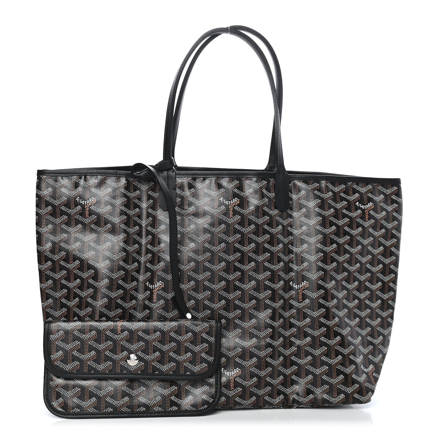 Goyard Goyardine Saint Louis PM Black 1 of 8