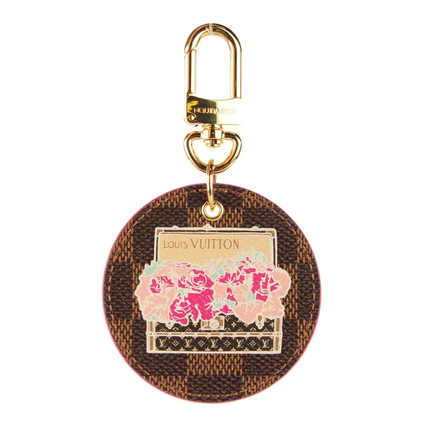 Monogram Illustre Posies Bag Charm