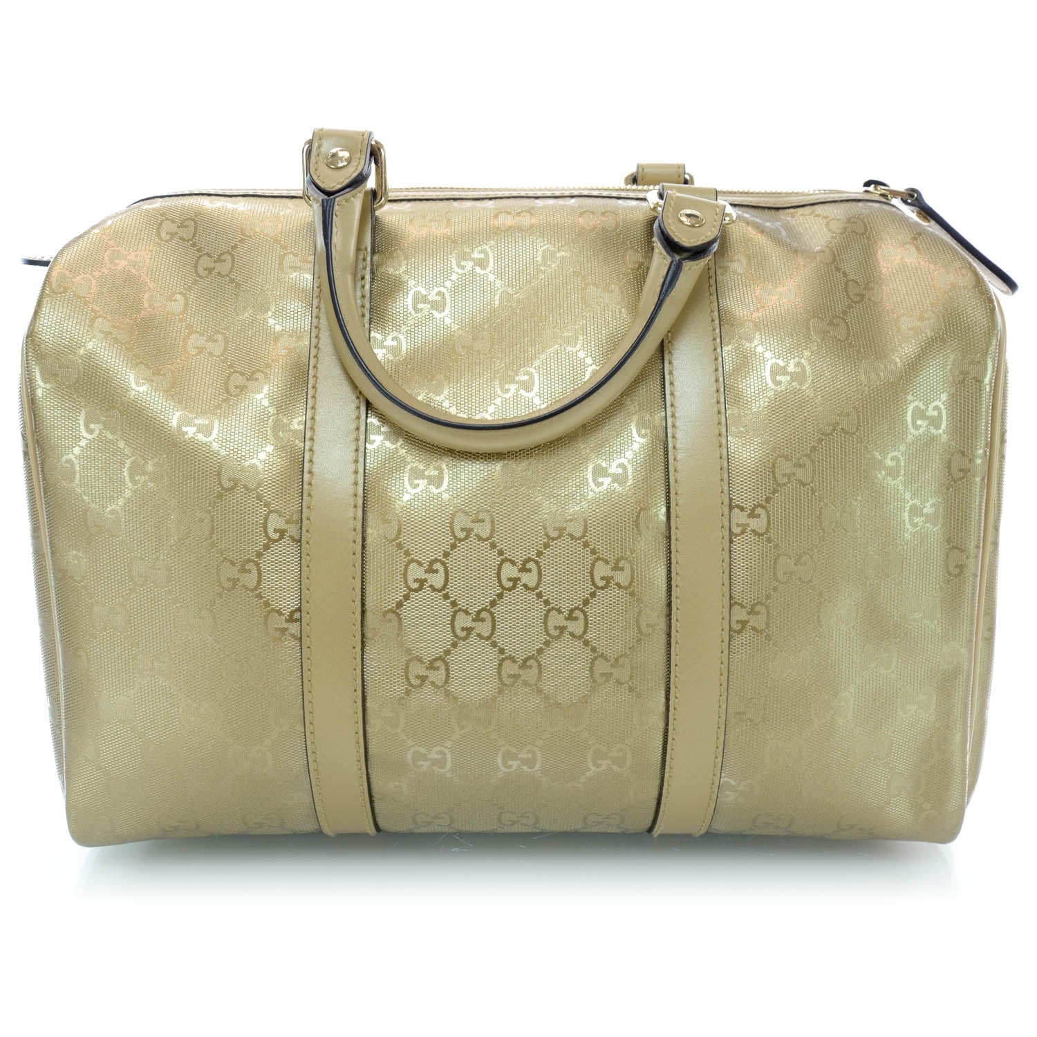 Gucci Imprime Monogram Medium Joy Boston Champagne 3 of 11