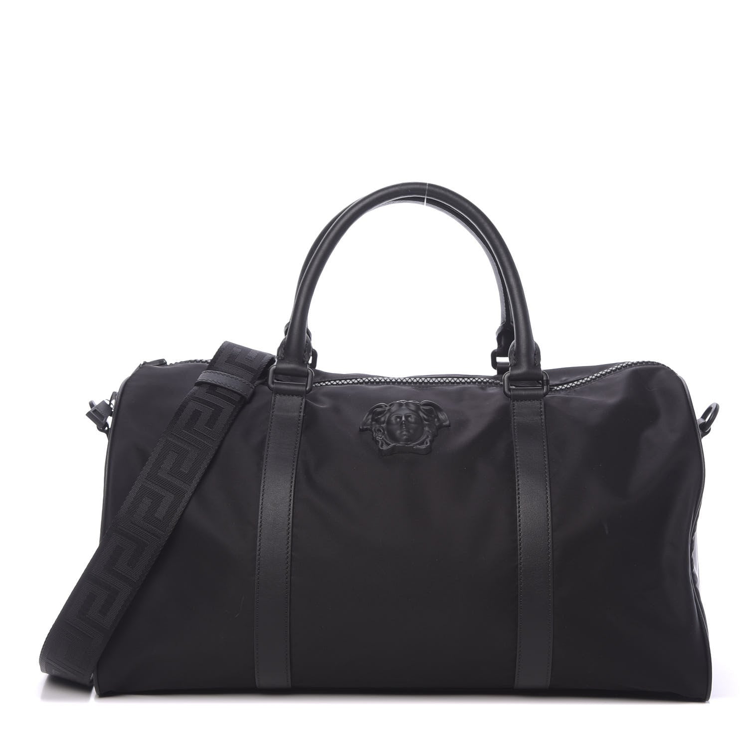 Versace Nylon Palazzo Duffle Bag Black 1 of 9