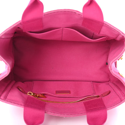 Prada Canapa Small Logo Tote Fuxia 5 of 16