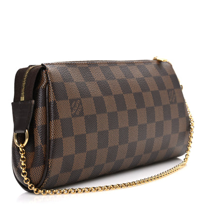 Louis Vuitton Damier Ebene Eva Clutch 3 of 11
