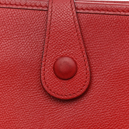 Hermes Epsom Evelyne PM Vermillion 10 of 13