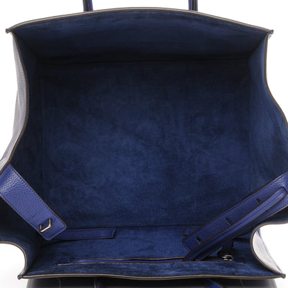 Celine Supple Calfskin Medium Phantom Luggage Indigo 5 of 7