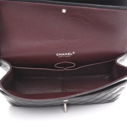 Chanel Lambskin Quilted Jumbo Double Flap Black 4 of 13