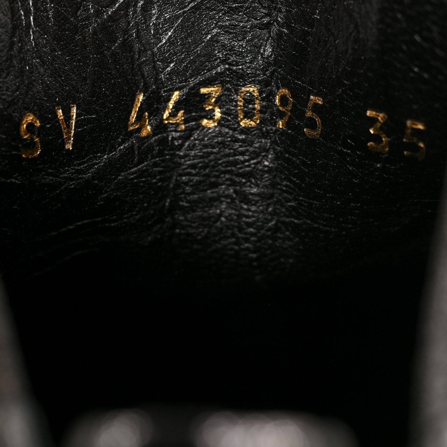 Glitter Suede Calfskin Rock Chelsea Boots 35 Black