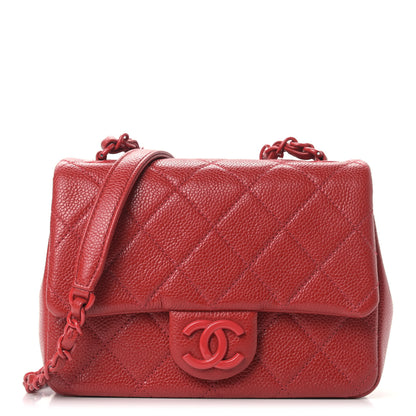 Chanel Caviar Quilted Mini Incognito Square Flap Red 1 of 9