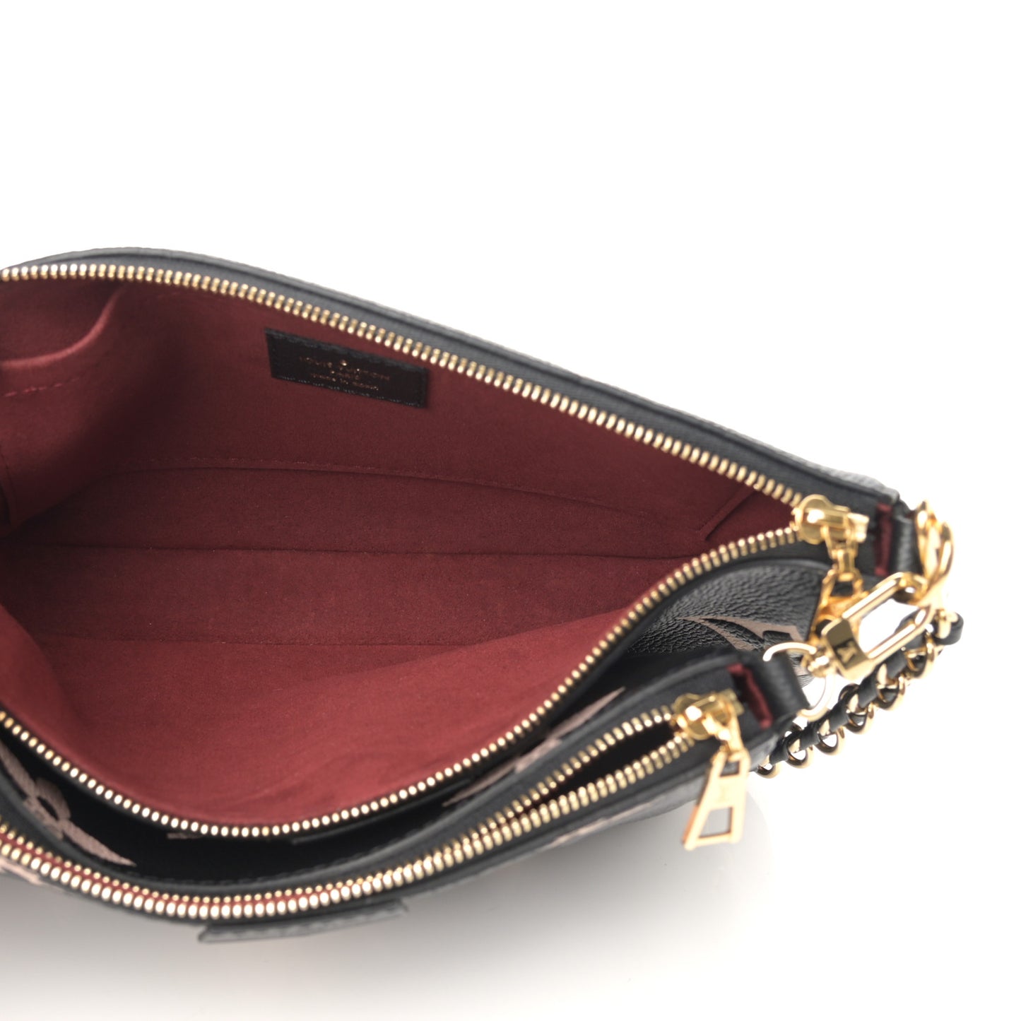 Empreinte Monogram Giant Multi Pochette Accessories Black Beige
