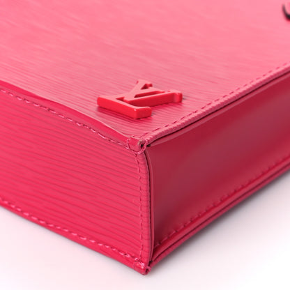 Louis Vuitton Epi Petit Sac Plat Rose Pondicherry 9 of 10