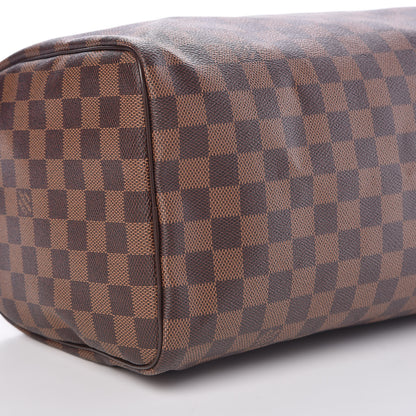 Louis Vuitton Damier Ebene Speedy 30 9 of 10