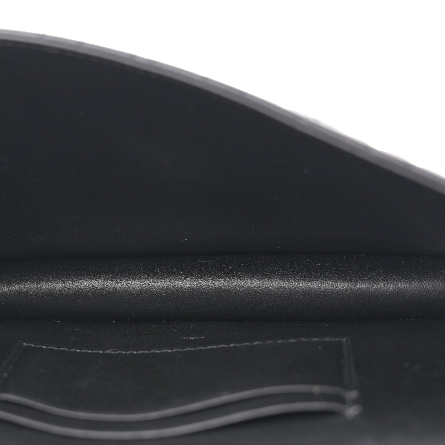 Christian Dior Supple Calfskin Cannage Caro Belt Pouch with Chain Black 5 of 12