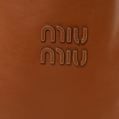 Miu Miu Nappa Ivy Bag Caramel 7 of 9