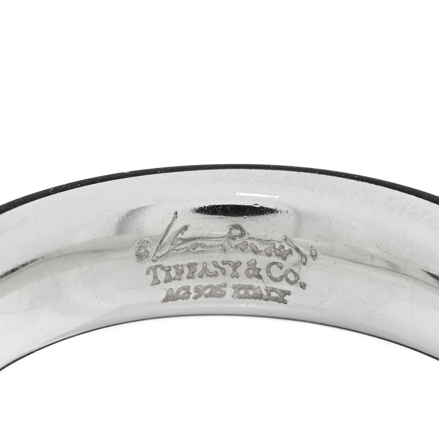 Sterling Silver Elsa Peretti Doughnut Band Ring 53 6.25