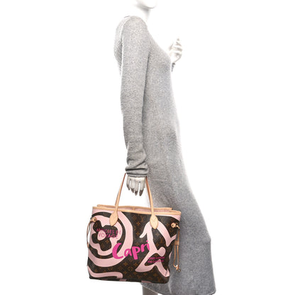 Louis Vuitton Monogram Tahitienne Capri Neverfull MM 2 of 12