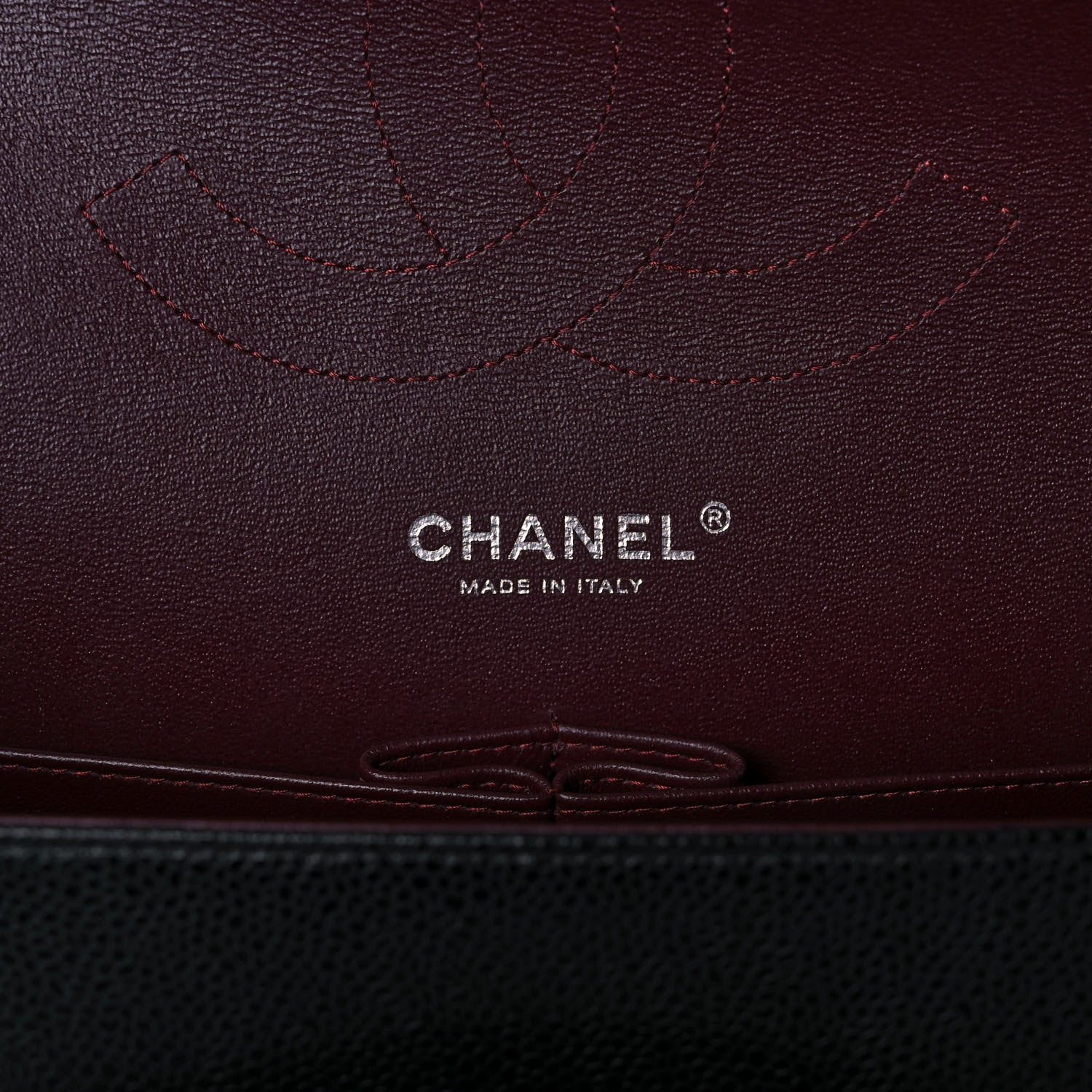Chanel Caviar Quilted Jumbo Double Flap Black 6 of 12