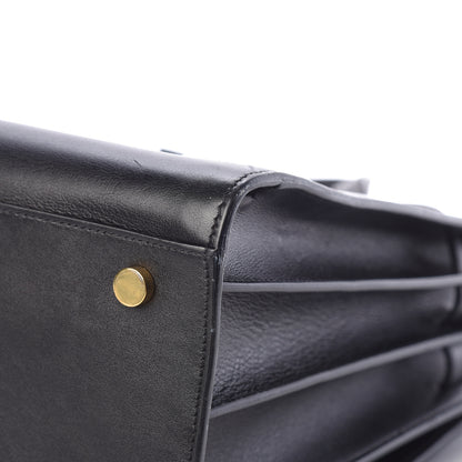 Saint Laurent Grained Calfskin Small Sac De Jour Black 10 of 13