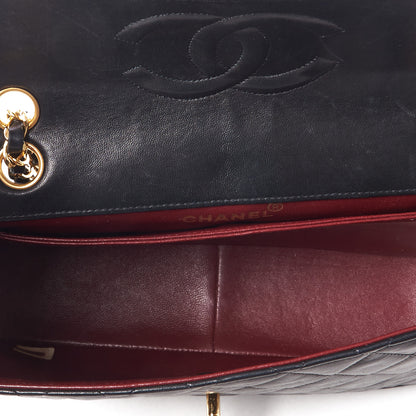 Chanel Lambskin Quilted Medium Single Flap Black 6 of 9