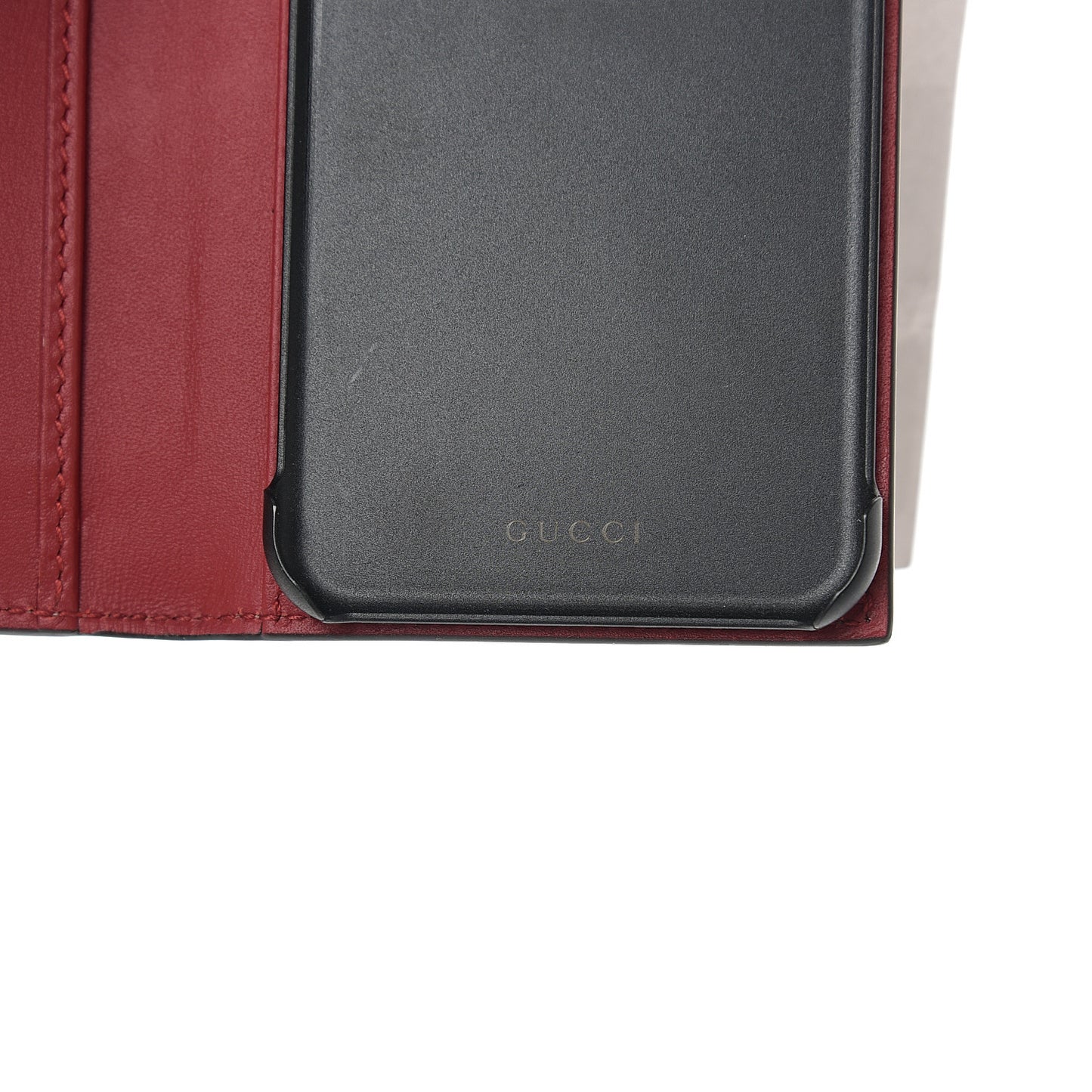 GG Supreme Monogram Bosco iPhone 7/8 Case Red