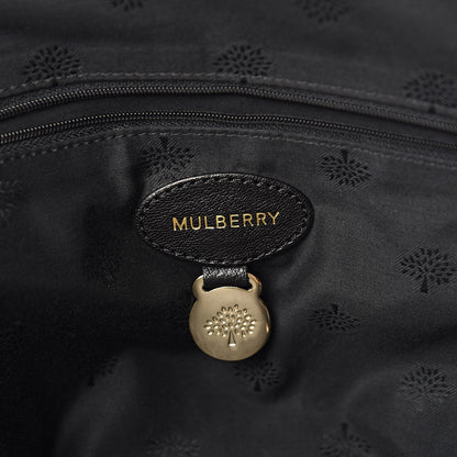 Mulberry Grainy Leather Medium Del Rey Satchel Black 6 of 12