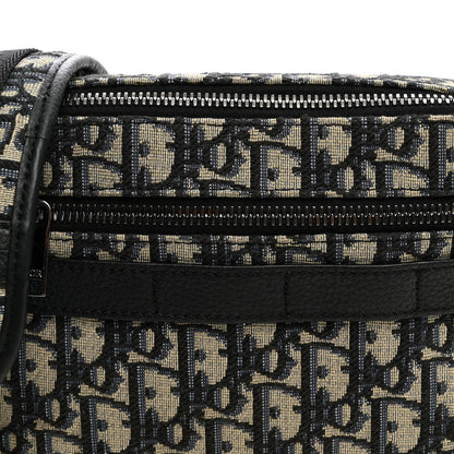 Christian Dior HOMME Oblique Maxi Safari Messenger Beige Black 7 of 10