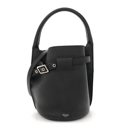 Celine Supple Grained Calfskin Nano Big Bag Bucket Black 1 of 9