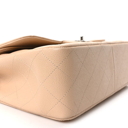 Chanel Caviar Quilted Jumbo Double Flap Beige Clair 9 of 11