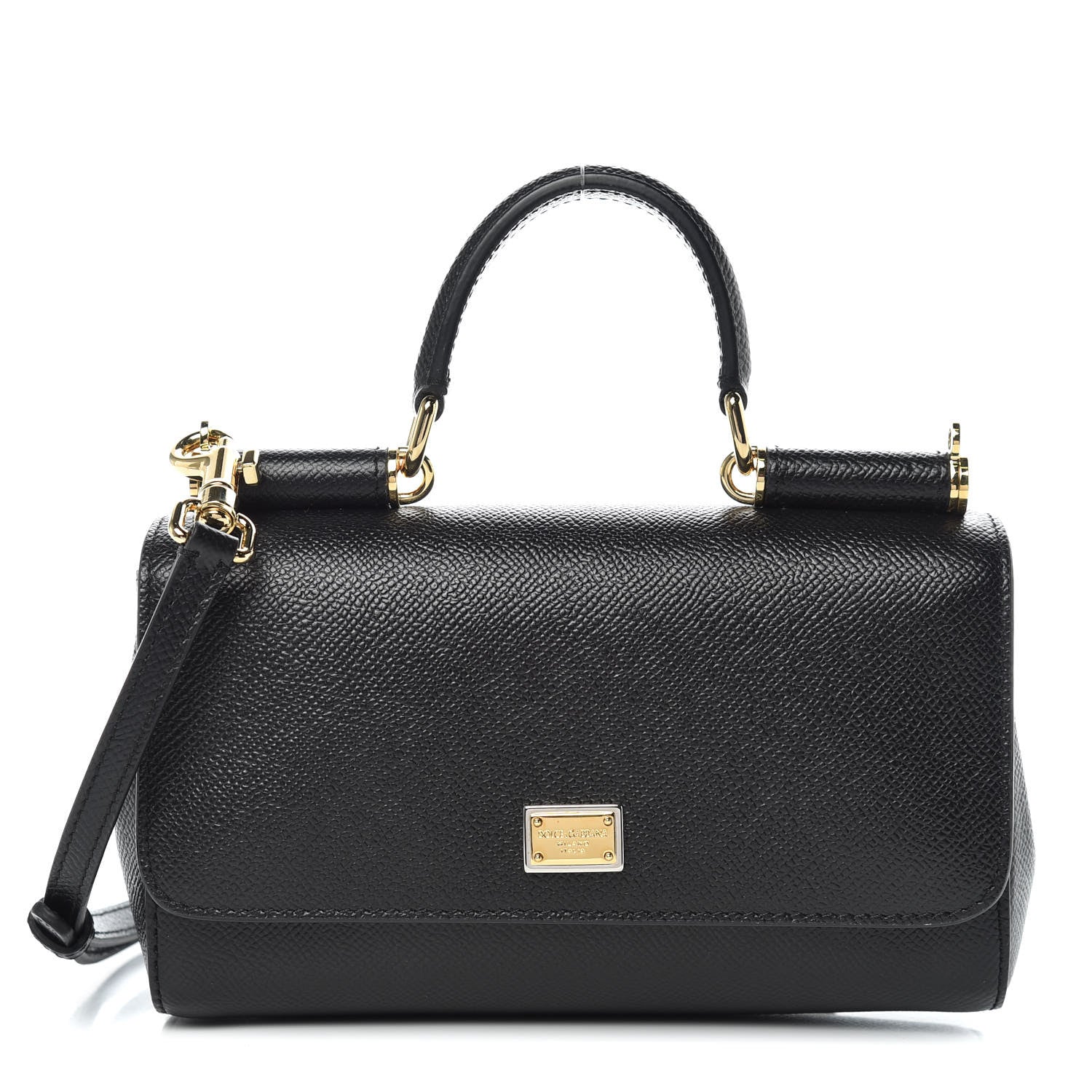 Dolce & Gabbana Dauphine Mini Miss Sicily Bag Black 1 of 9