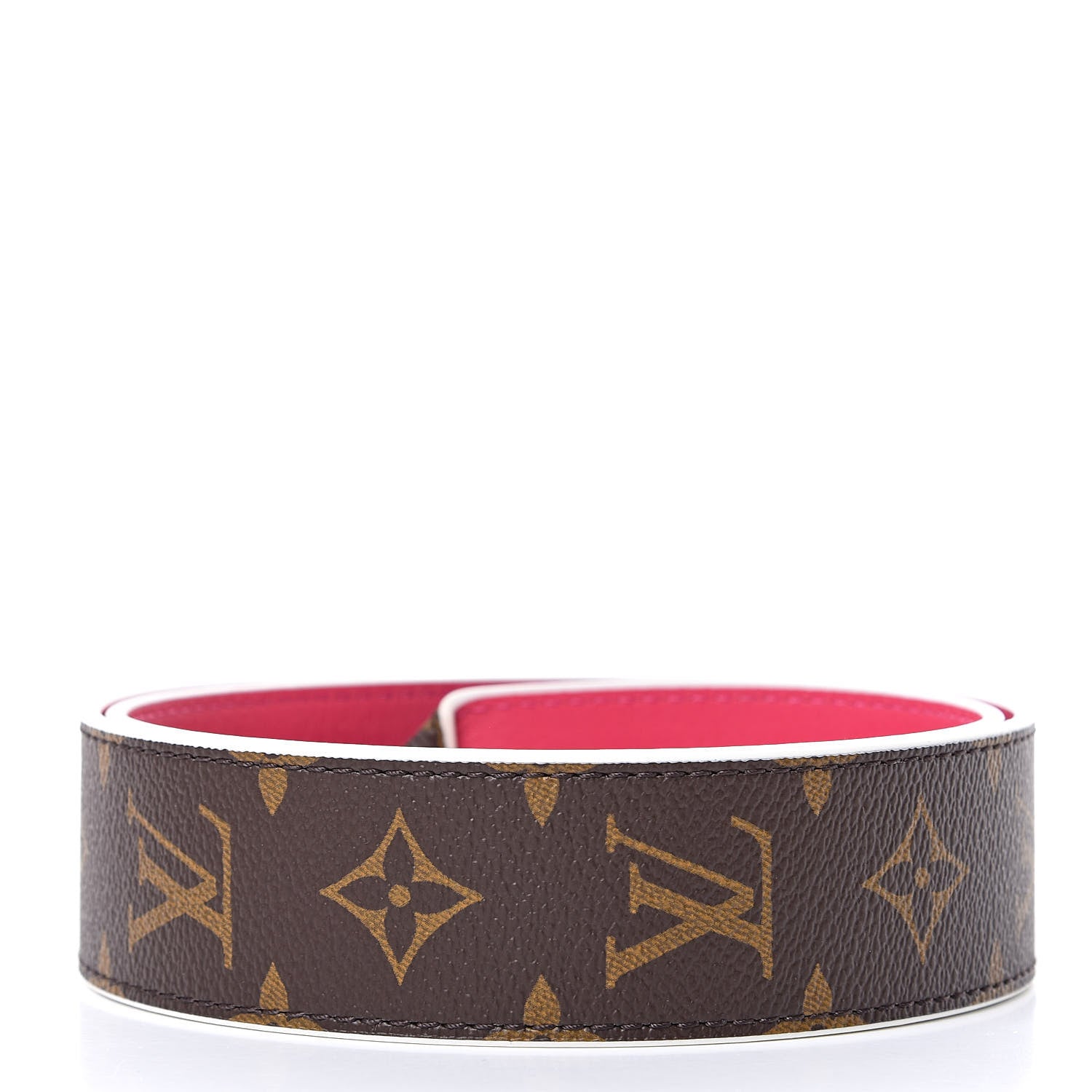 Louis Vuitton Monogram Bandouliere Shoulder Strap Hot Pink 2 of 4