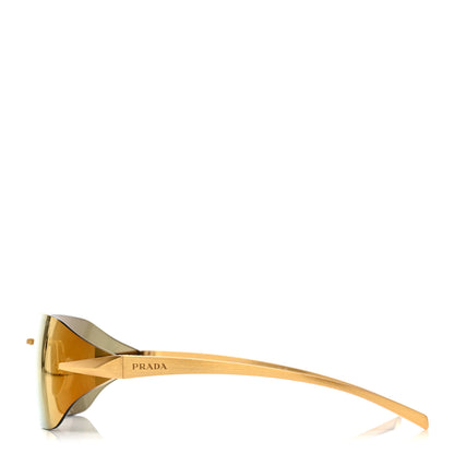 Prada Metal Sunglasses SPR A56 Gold 3 of 8