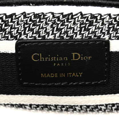 Christian Dior Toile de Jouy Voyage Embroidered Medium Lady D-Lite White Multicolor 6 of 11