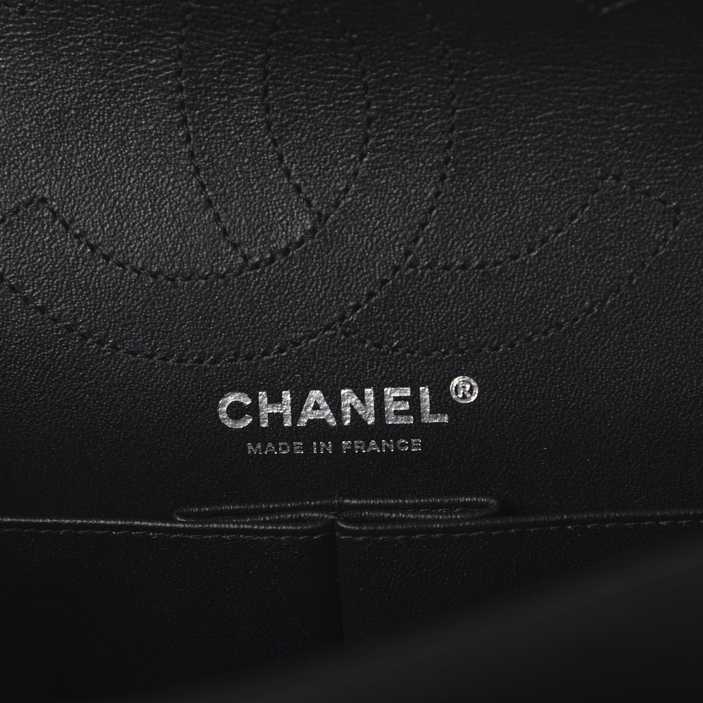 Sheepskin Chevron Quilted 2.55 Reissue 226 Flap So Black